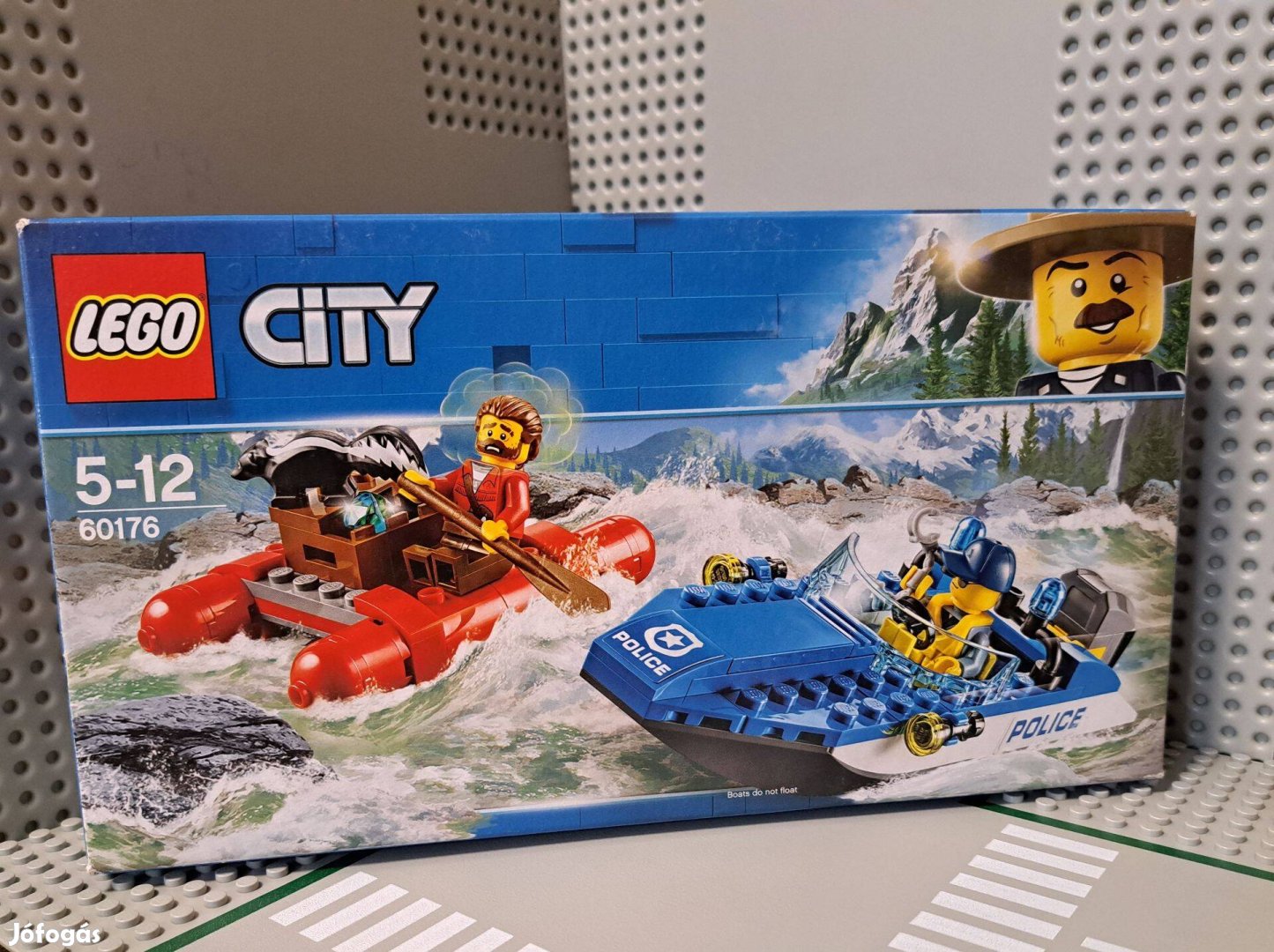 LEGO City 60176 Menekülés a vad folyón