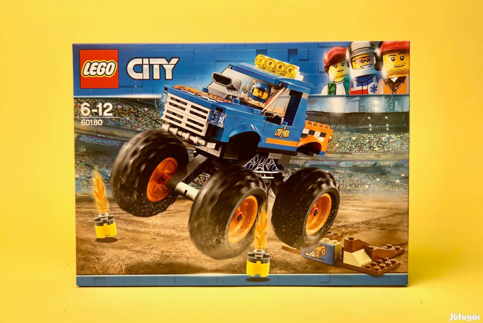 LEGO City 60180 Monster Truck, Uj, Bontatlan