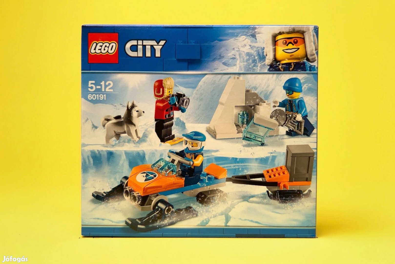 LEGO City 60191 Arctic Exploration Team, Új, Bontatlan