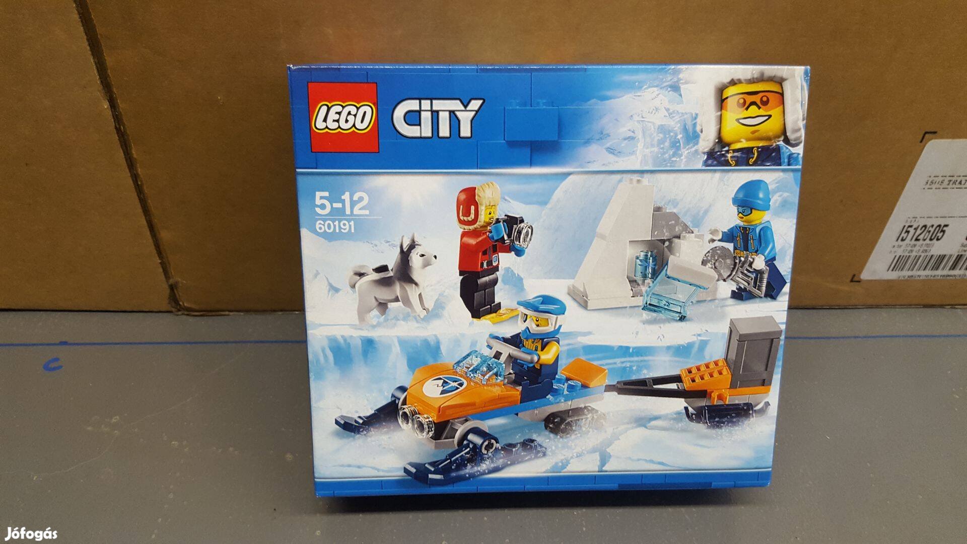 LEGO City 60191 sarkvidéki expedíciós csapat Bontatlan