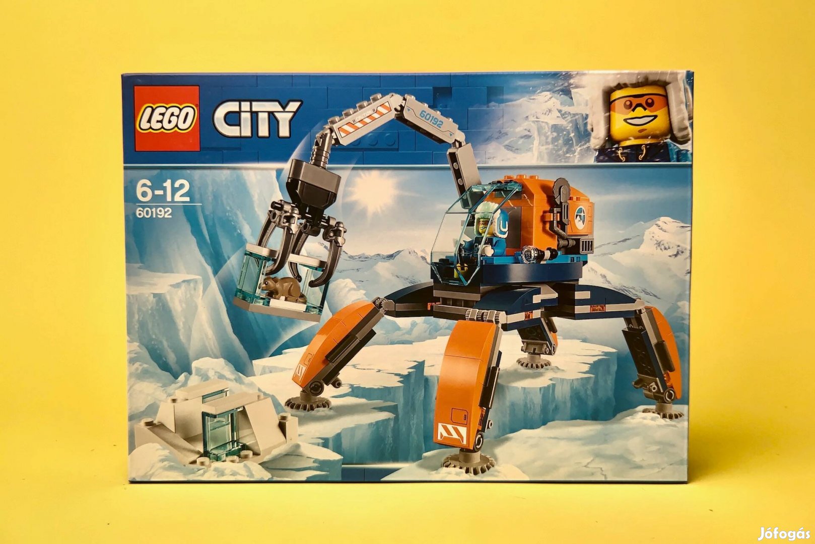 LEGO City 60192 Arctic Ice Crawler, Uj, Bontatlan