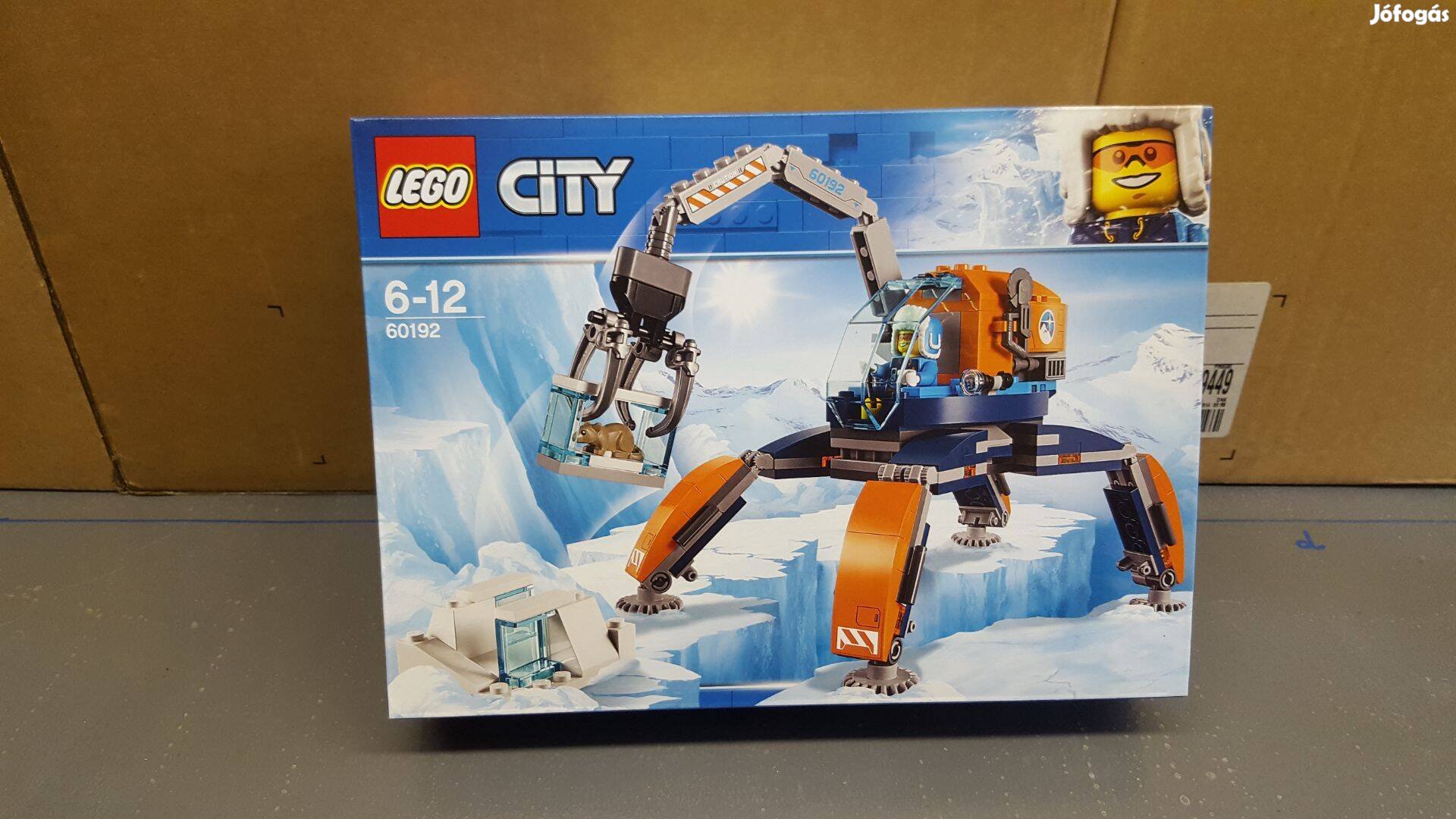 LEGO City 60192 Sarkvidéki lánctalpas jármű Bontatlan