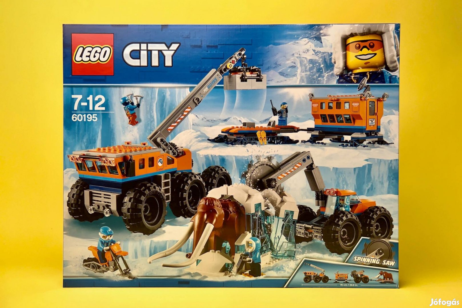 LEGO City 60195 Arctic Mobile Exploration Base, Uj, Bontatlan