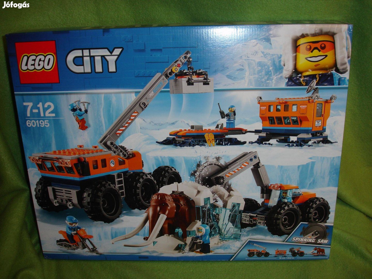 LEGO City 60195 Sarki mobil kutatóbázis Bontatlan