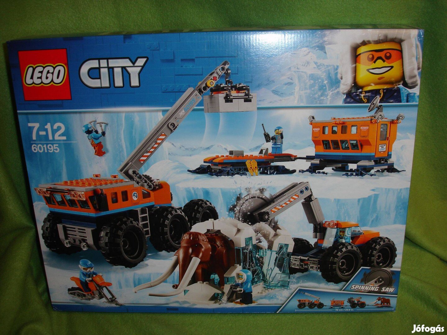 LEGO City 60195 Sarki mobil kutatóbázis Bontatlan
