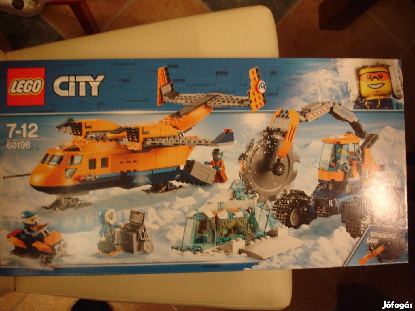 LEGO City 60196 Sarkvidéki szállító repülőgép Bontatlan