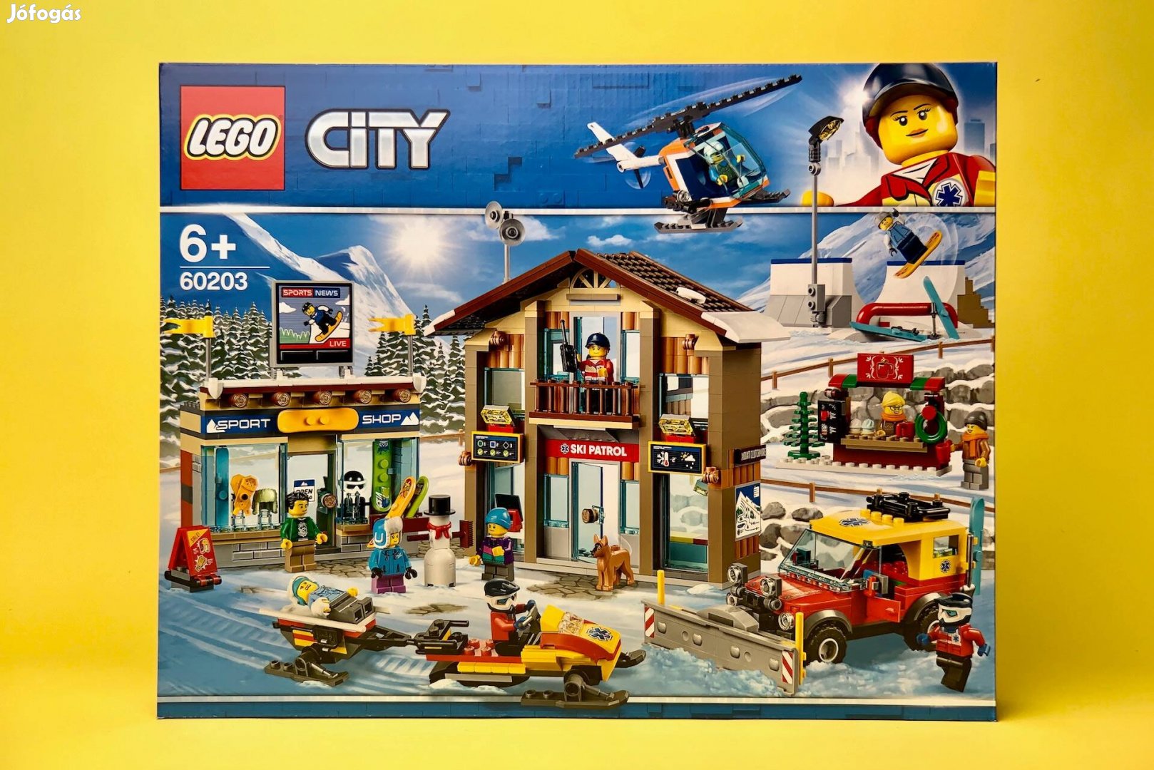 LEGO City 60203 Ski Resort, Új, Bontatlan