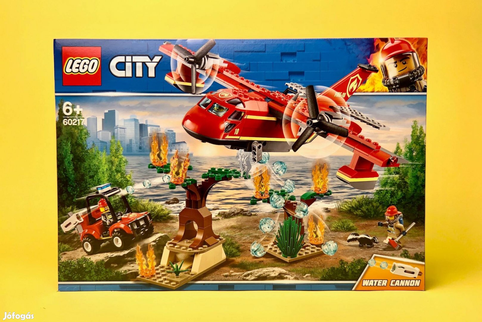 LEGO City 60217 Fire Plane, Új, Bontatlan
