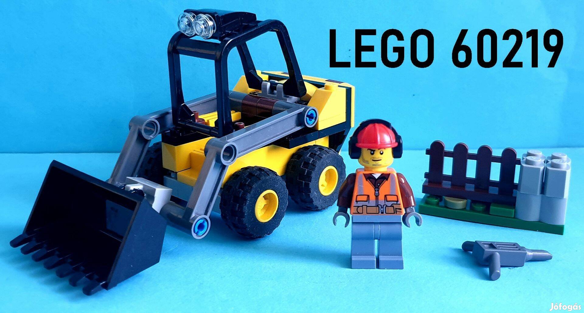 LEGO City 60219 Construction Loader (2019), hiánytalan