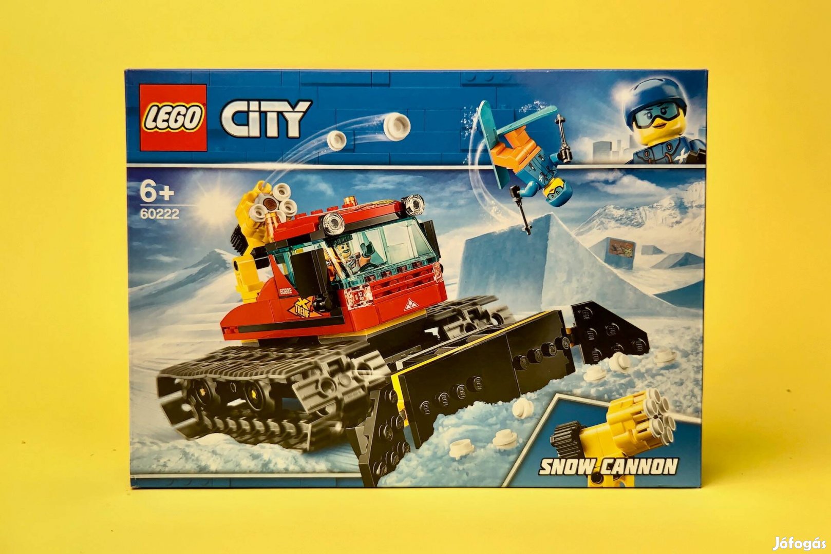 LEGO City 60222 Snow Groomer, Új, Bontatlan