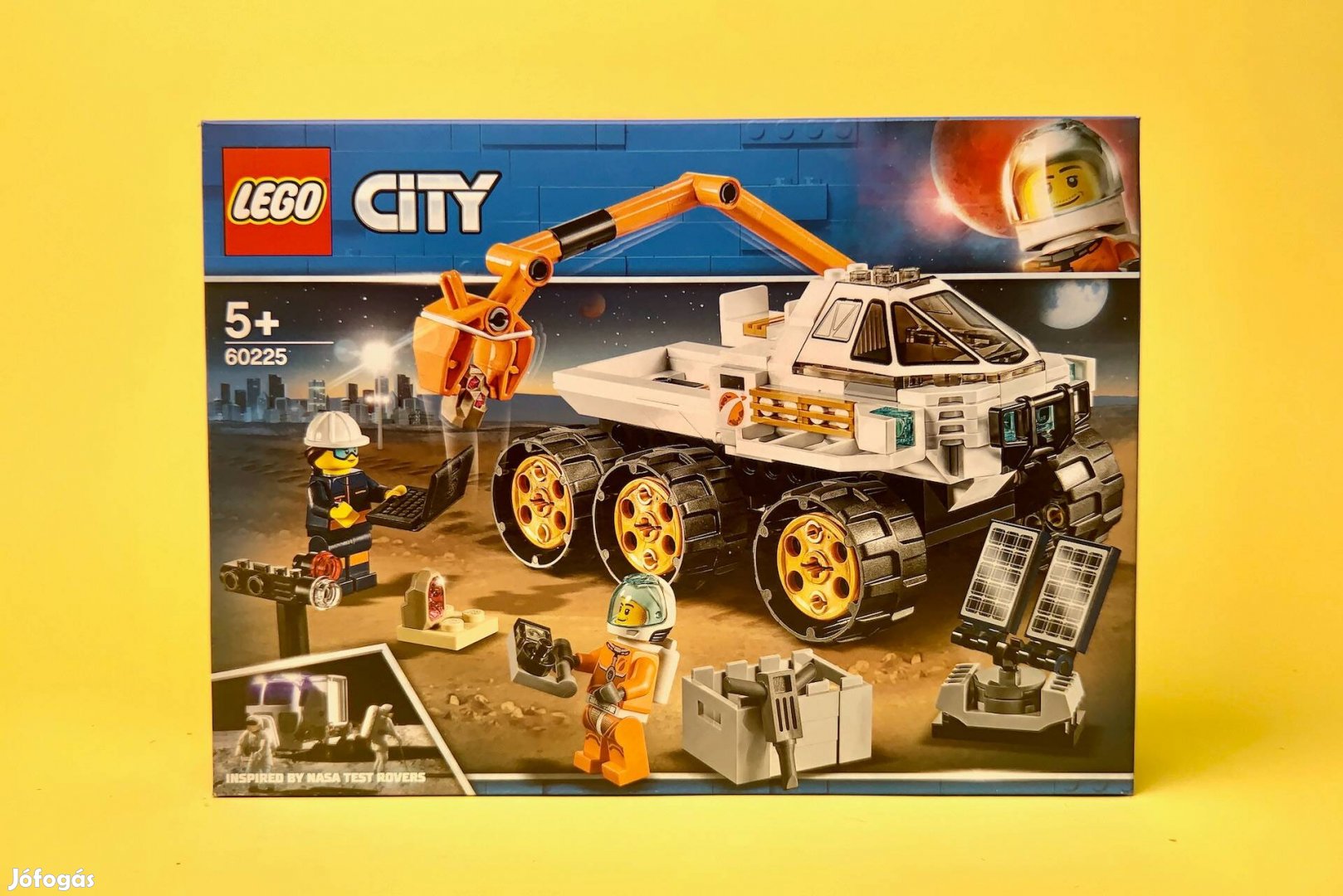 LEGO City 60225 Rover Testing Drive, Új, Bontatlan