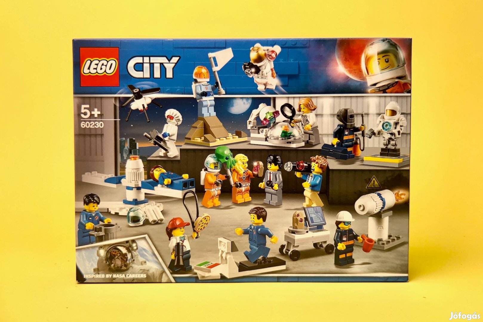 LEGO City 60230 Figuracsomag - Űrkutatás és fejlesztés, Uj, Bontatlan