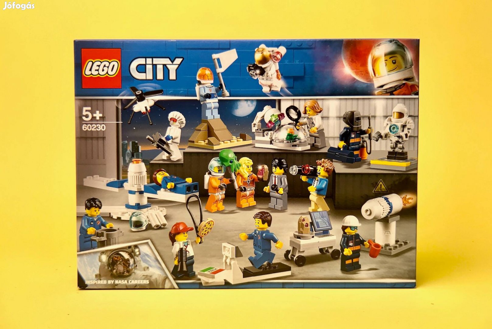 LEGO City 60230 People Pack - Space Research and Dev., Uj, Bontatlan