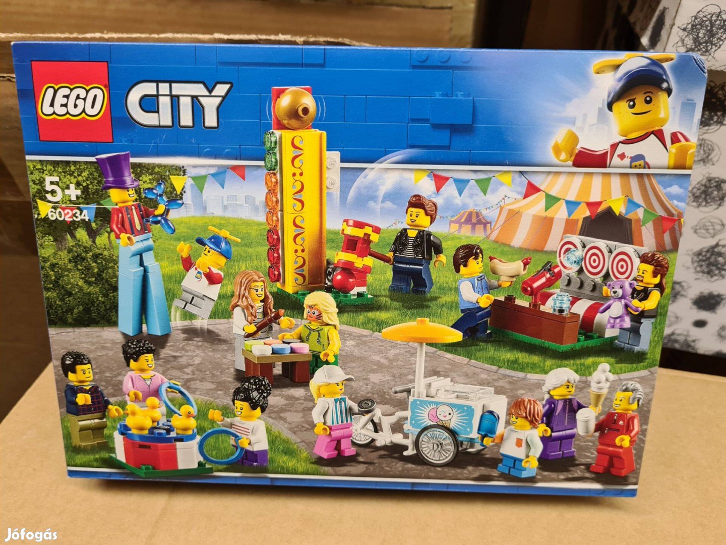 LEGO City 60234 Figuracsomag Vidámpark Bontatlan