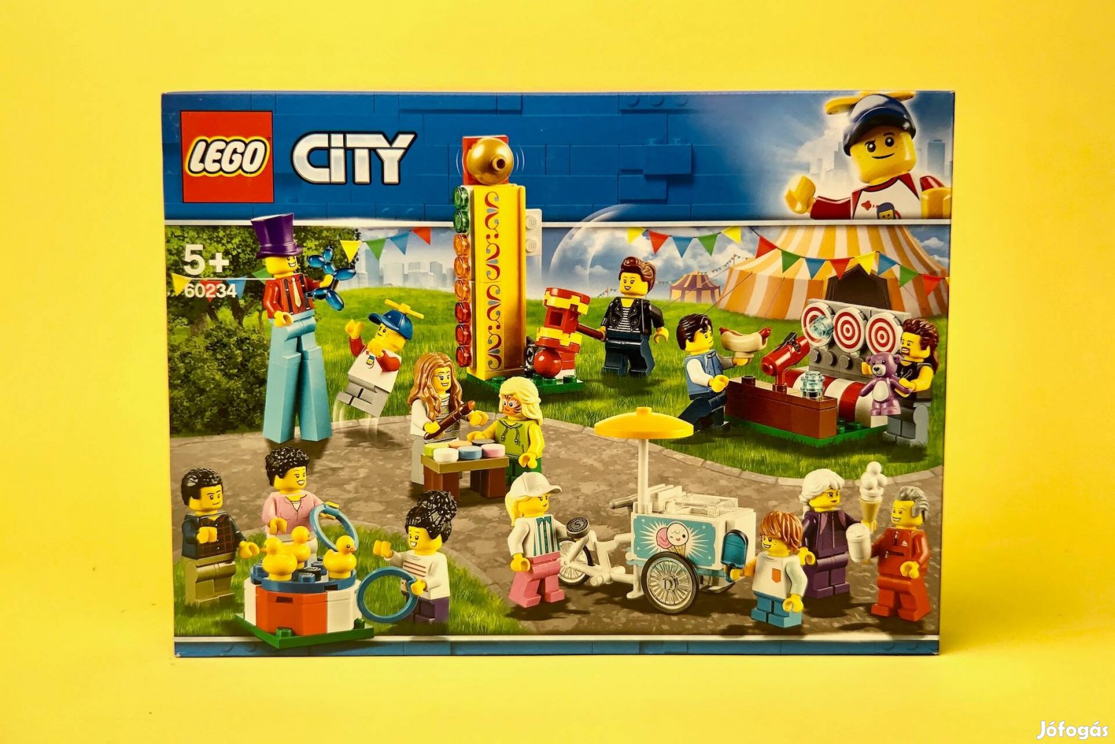 LEGO City 60234 People Pack - Fun Fair, Új, Bontatlan