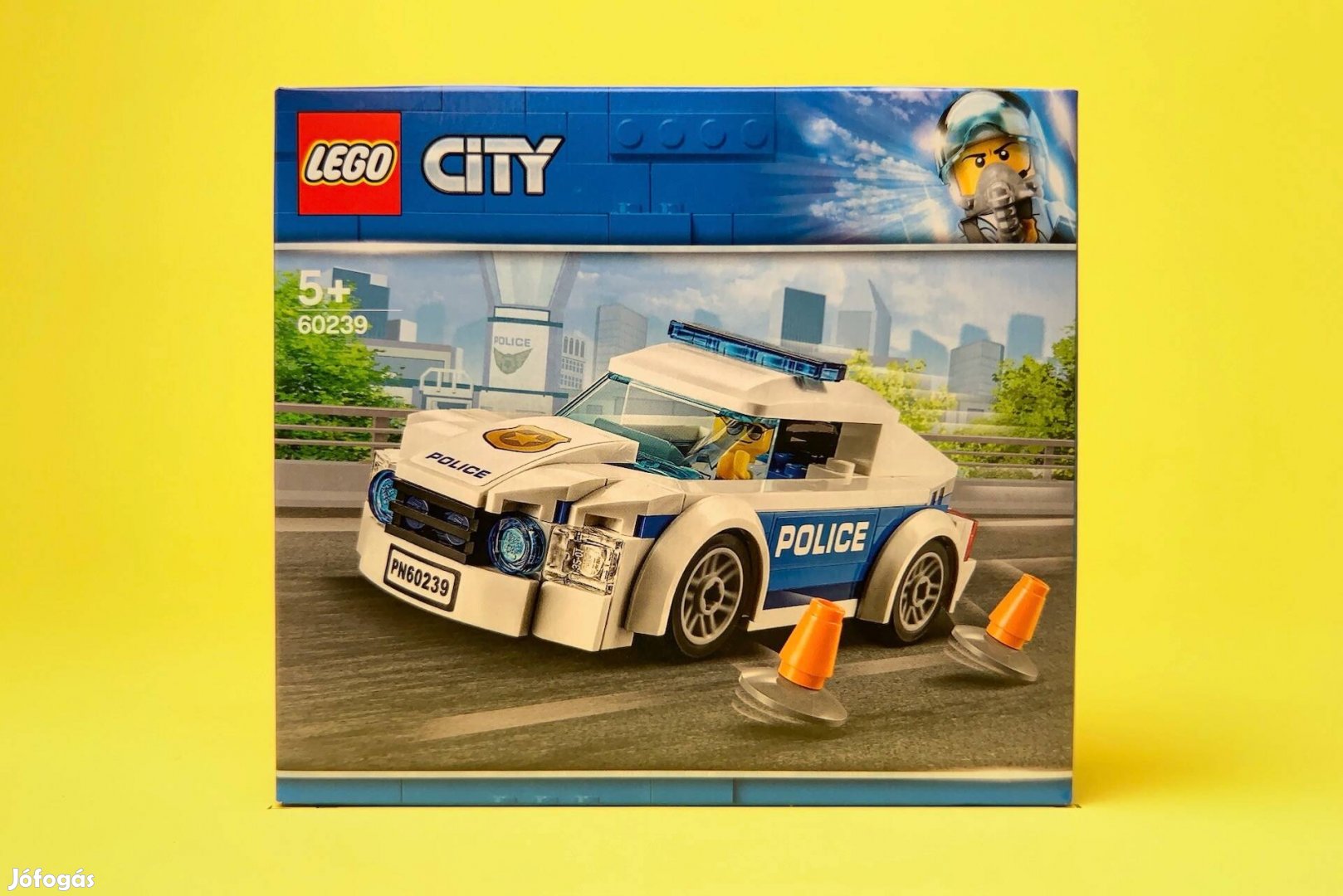 LEGO City 60239 Police Patrol Car, Új, Bontatlan