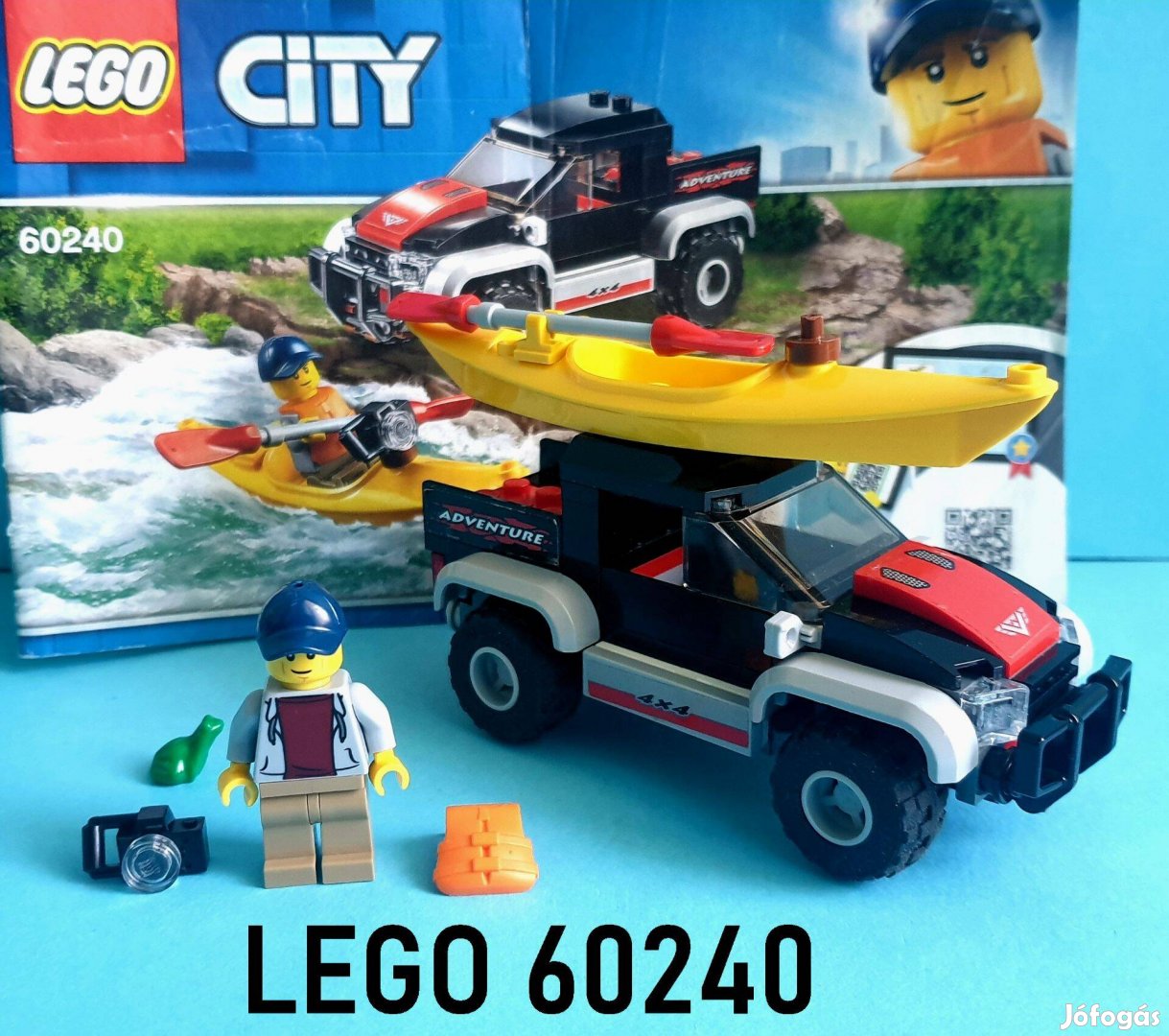 LEGO City 60240 Kayak Adventure (2019), útmutató
