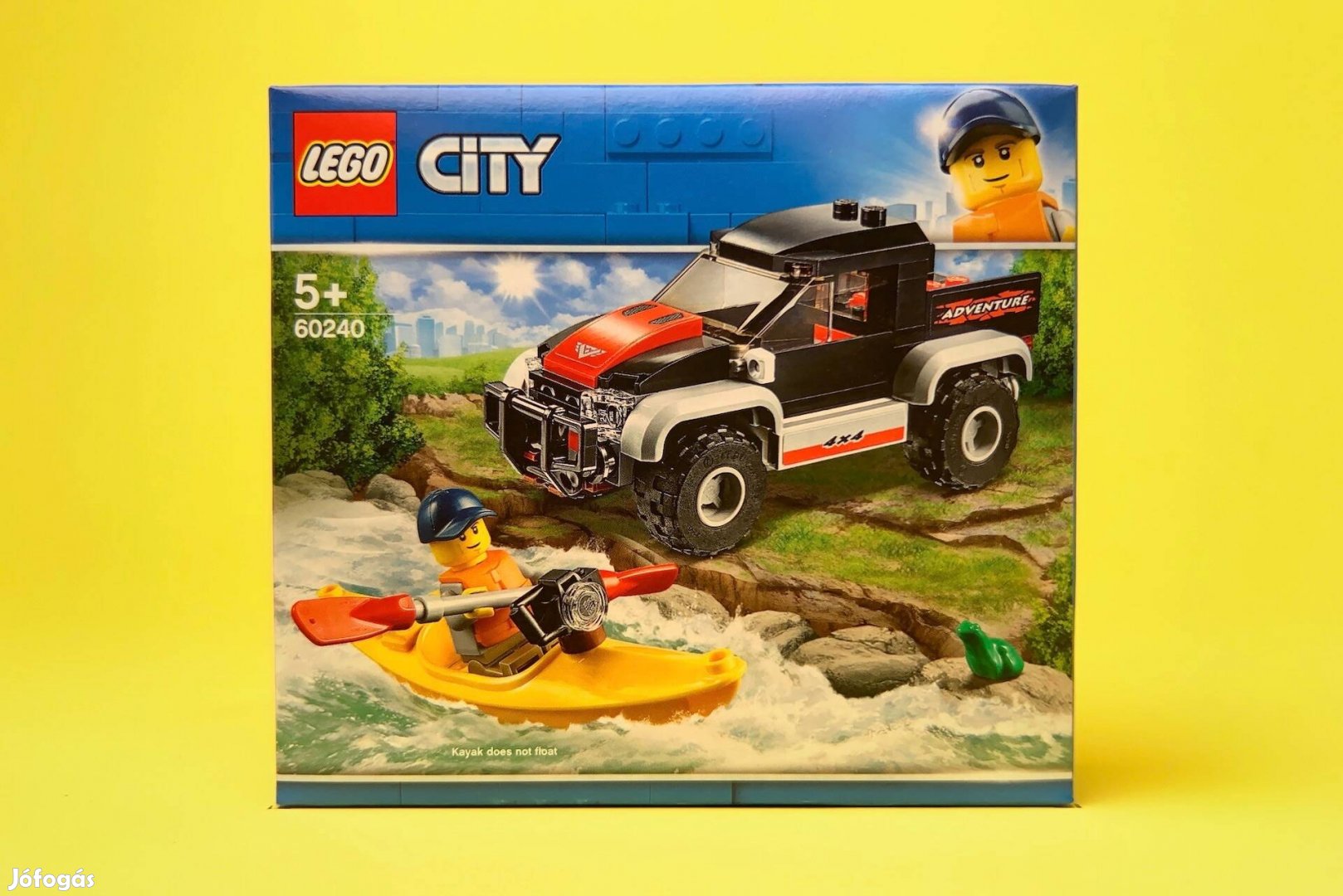 LEGO City 60240 Kayak Adventure, Új, Bontatlan