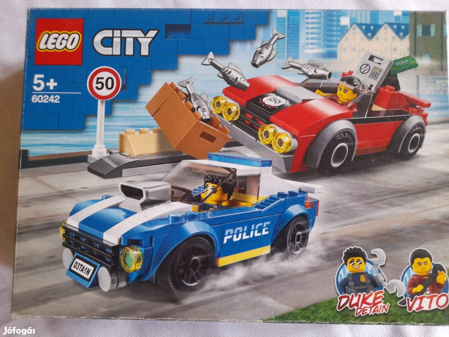 LEGO City 60242 autópalya.üldözés