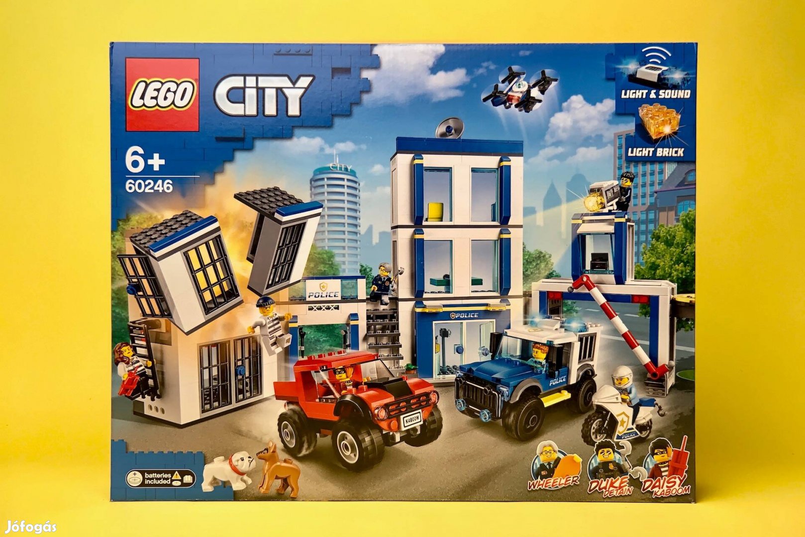 LEGO City 60246 Police Station, Új, Bontatlan