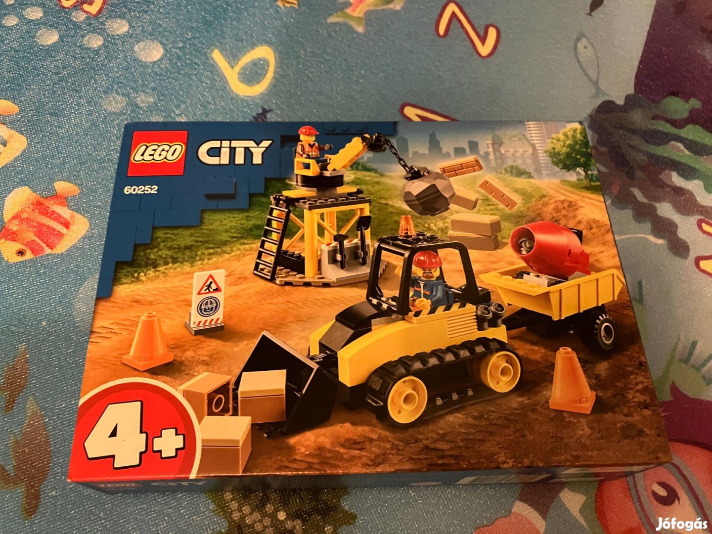 LEGO City 60252 - Építőipari buldózer (új, bontatlan)