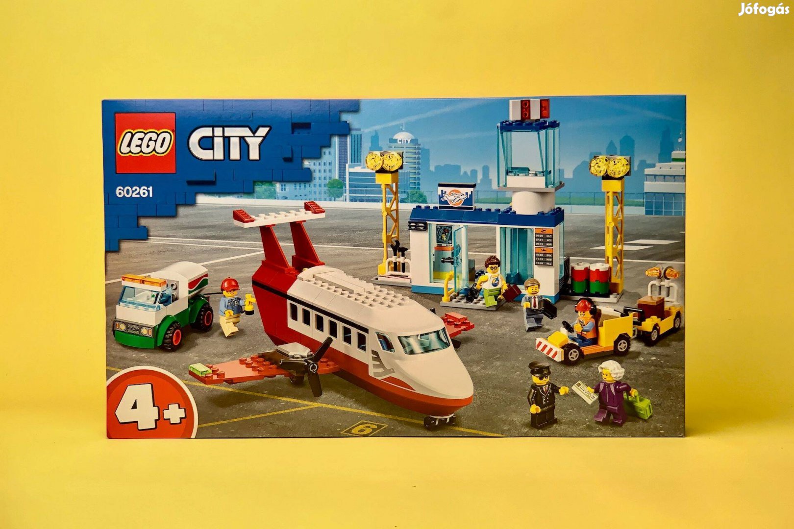 LEGO City 60261 Central Airport, Új, Bontatlan