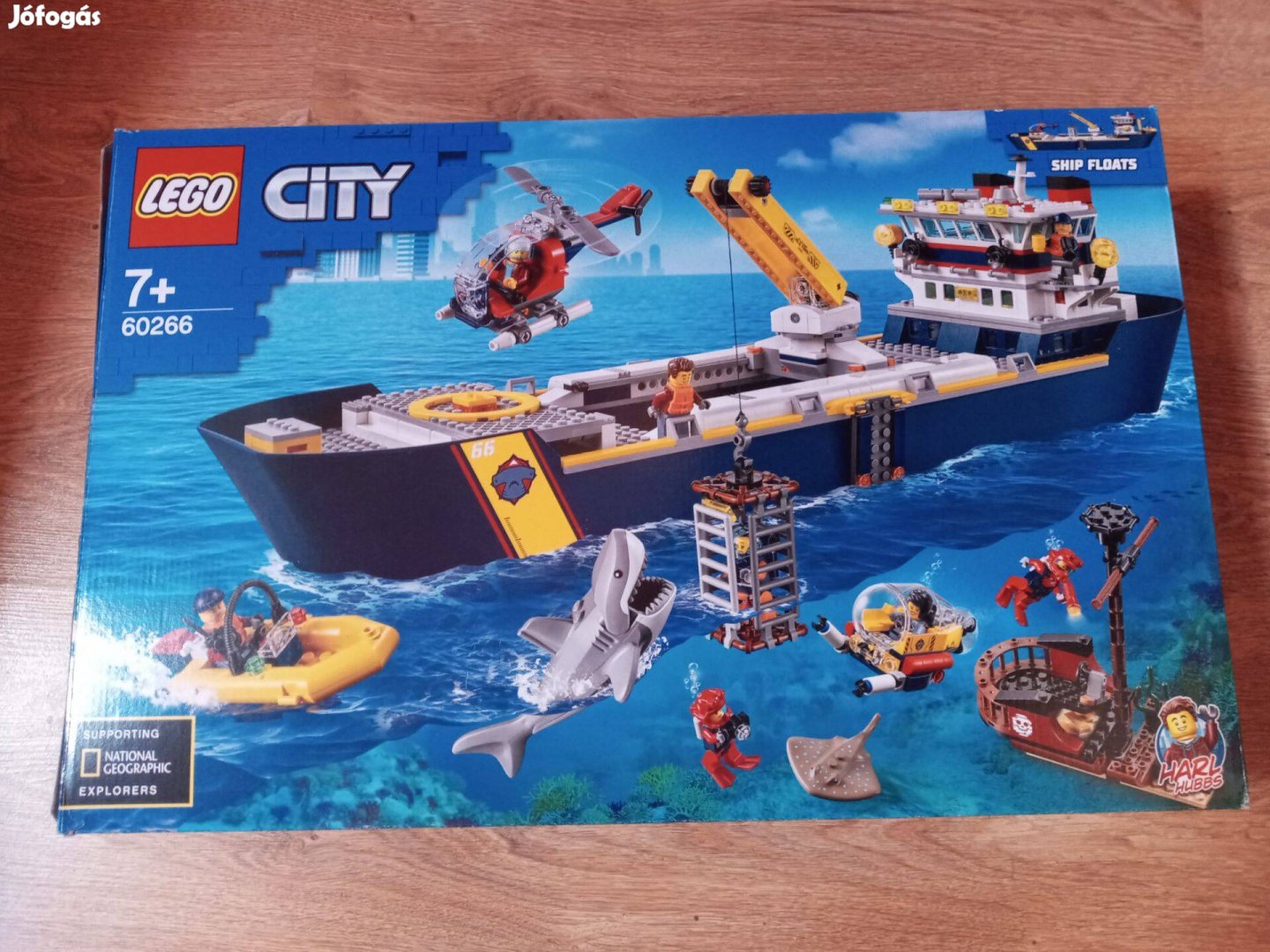 LEGO City 60266 - Óceánkutató hajó