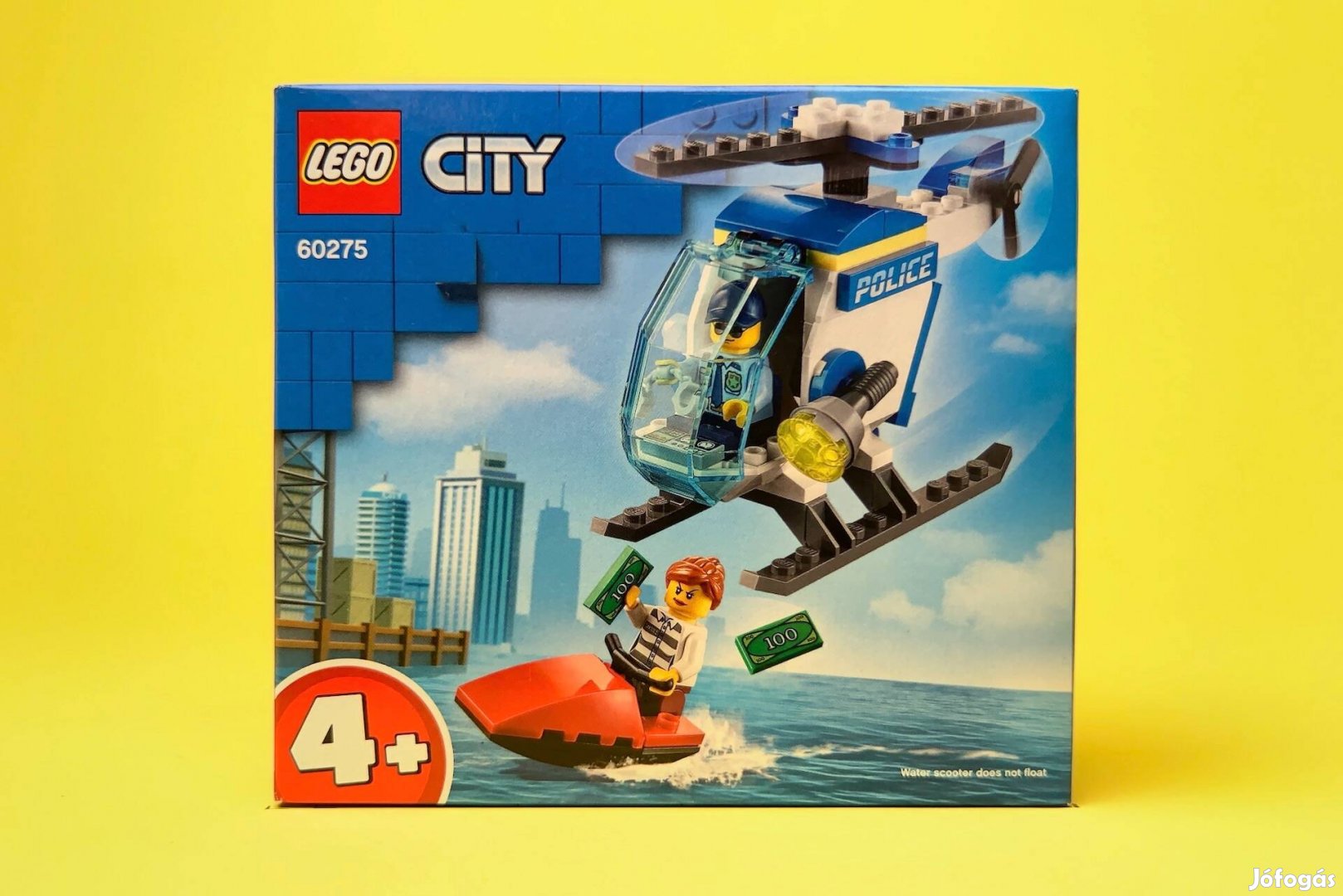 LEGO City 60275 Police Helicopter, Új, Bontatlan