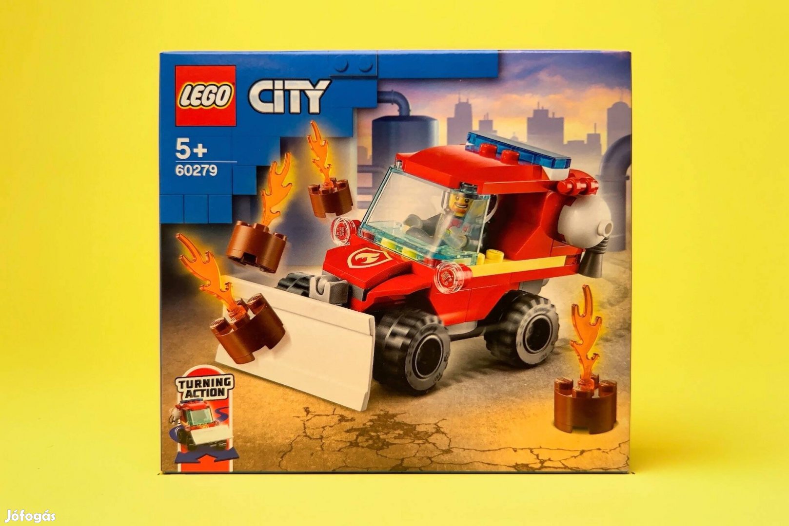 LEGO City 60279 Fire Hazard Truck, Új, Bontatlan