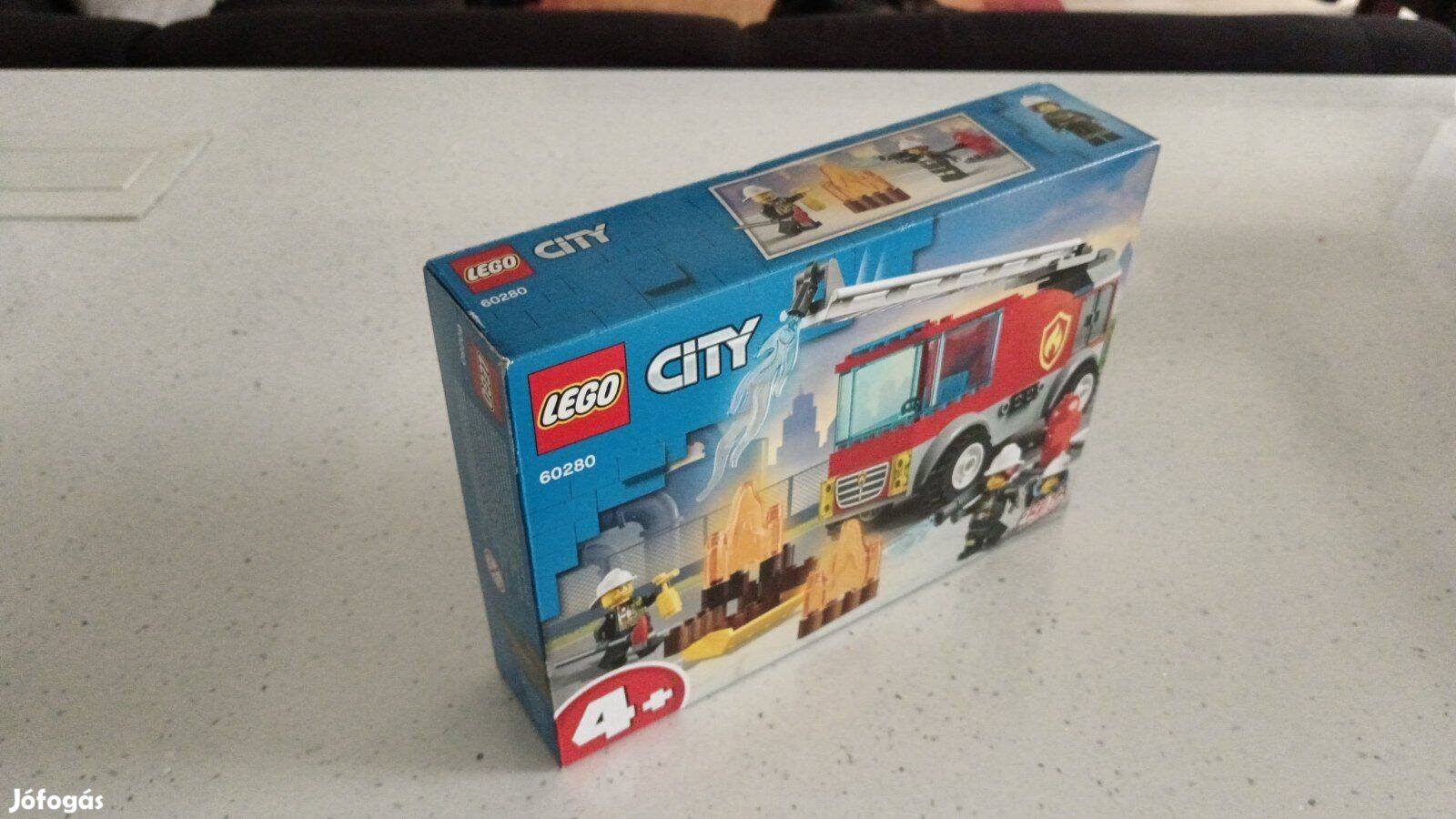 LEGO City 60280 - Létrás tűzoltóautó - Bontatlan!!!