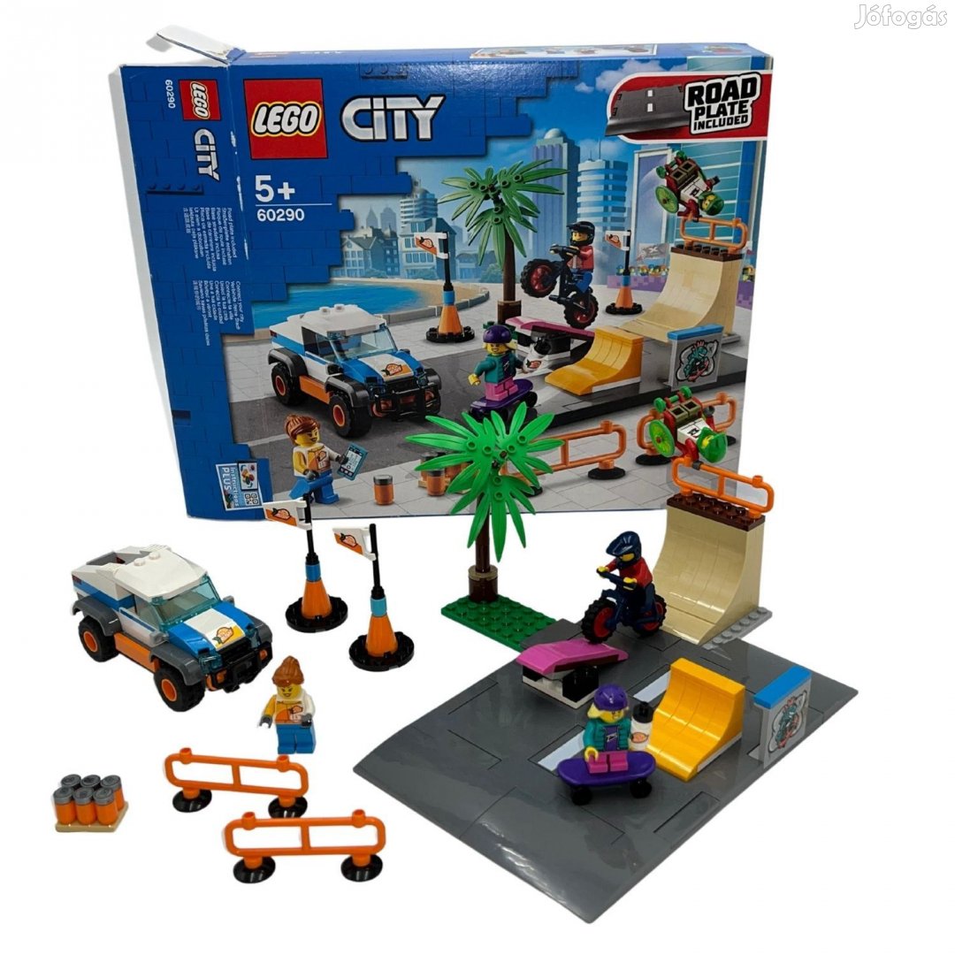 LEGO City 60290 Gördeszka park / Skate Park