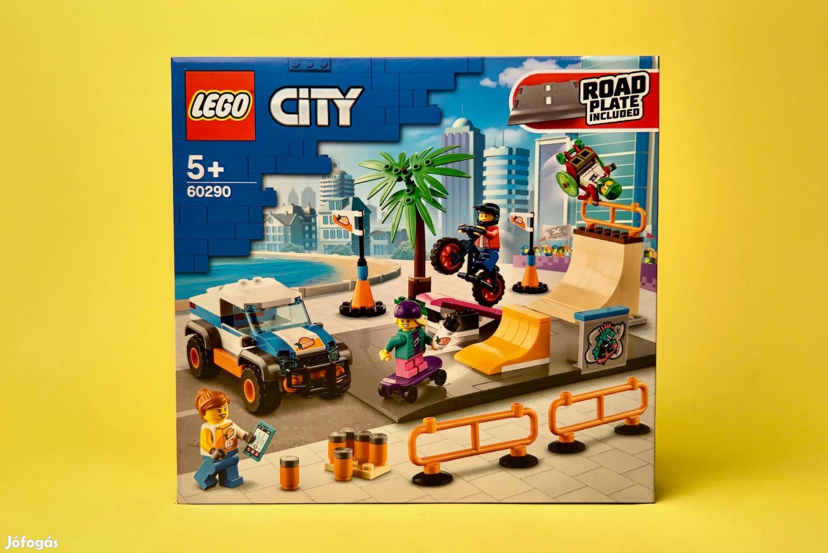 LEGO City 60290 Skate Park, Új, Bontatlan