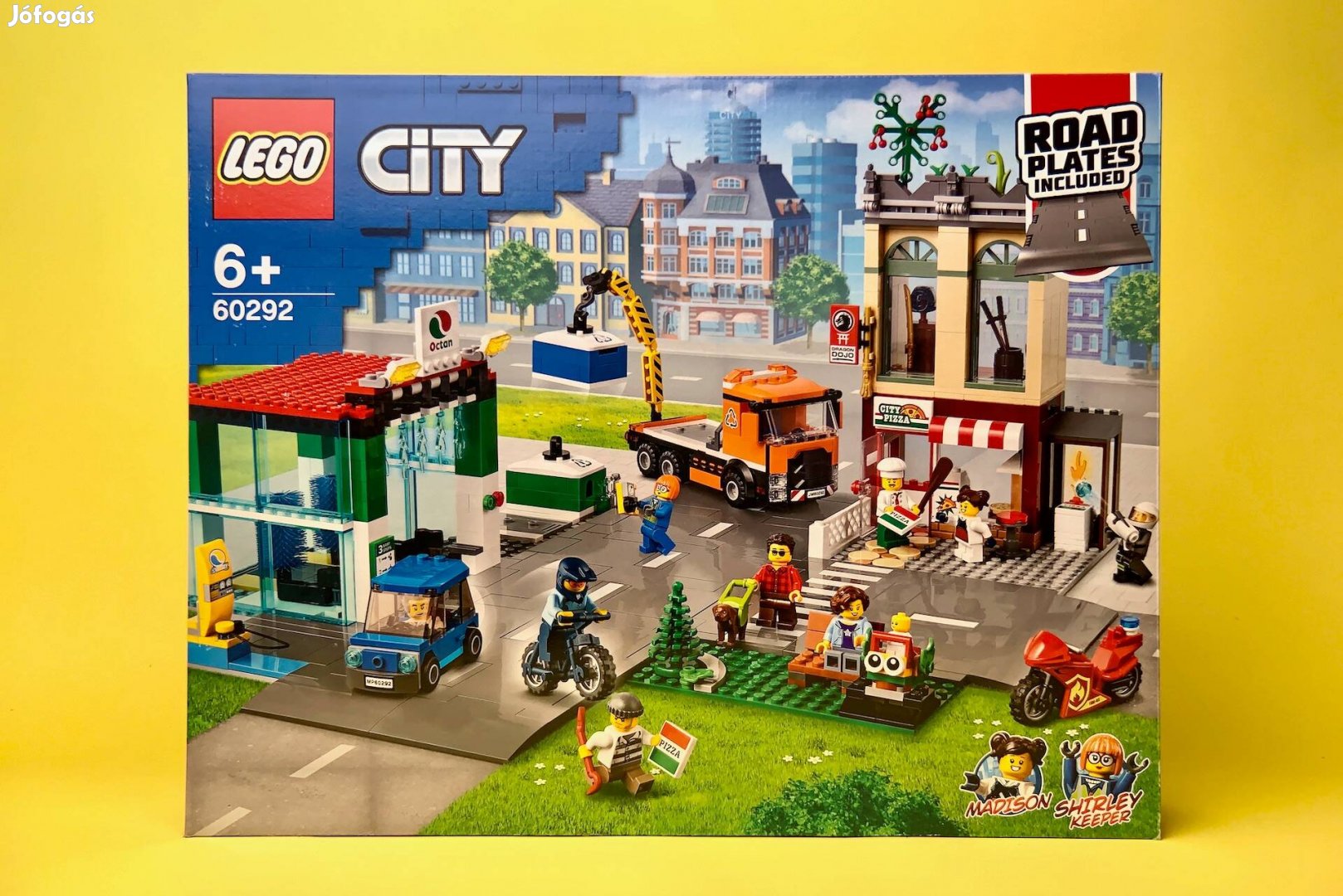 LEGO City 60292 Town Centre, Új, Bontatlan