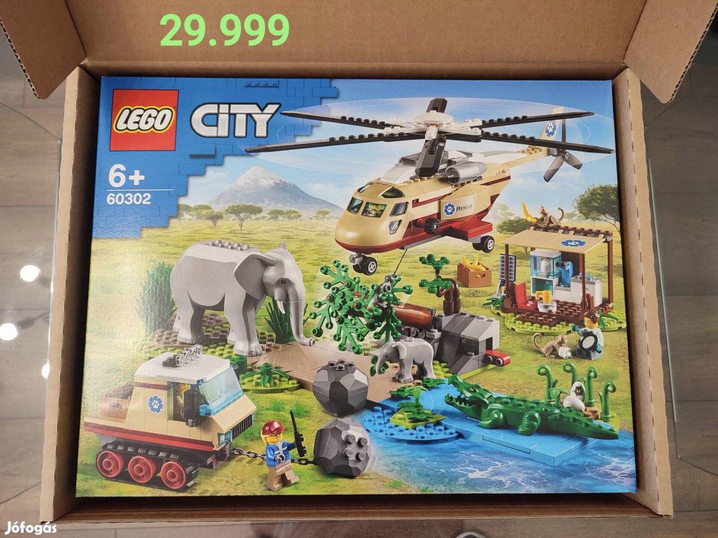 LEGO City 60302 Vadvilági mentési művelet Új! Bontatlan!