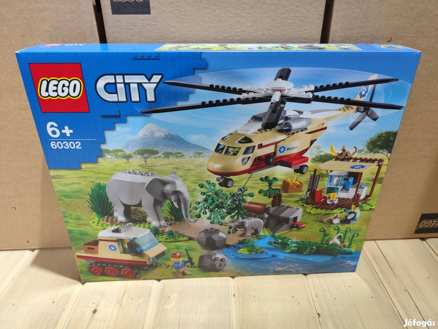 LEGO City 60302 Wildlife Rescue Operation új, bontatlan