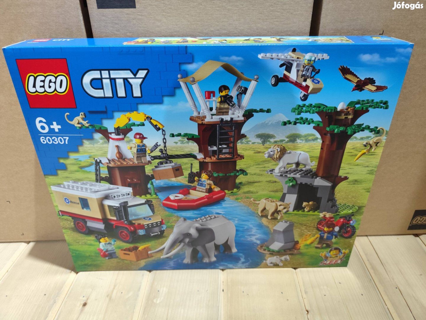 LEGO City 60307 Wildlife Rescue Camp új, bontatlan utánvét