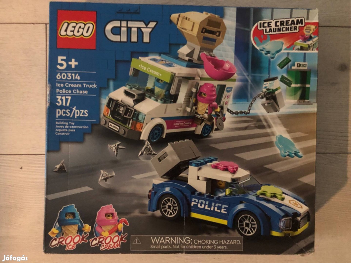 LEGO City 60314 Ice Cream Truck Police Chase