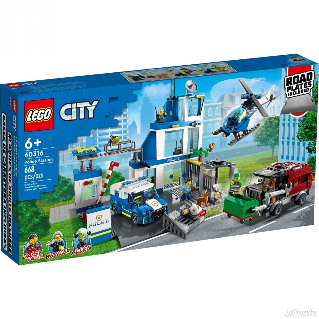 LEGO City 60316 Rendőrkapitányság - 60316