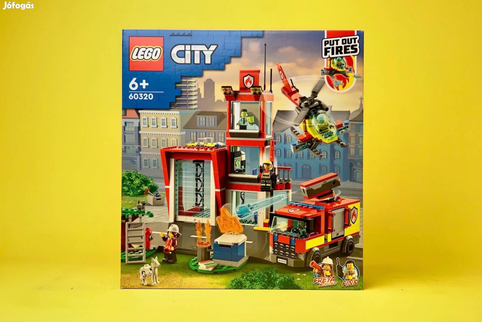 LEGO City 60320 Fire Station, Új, Bontatlan