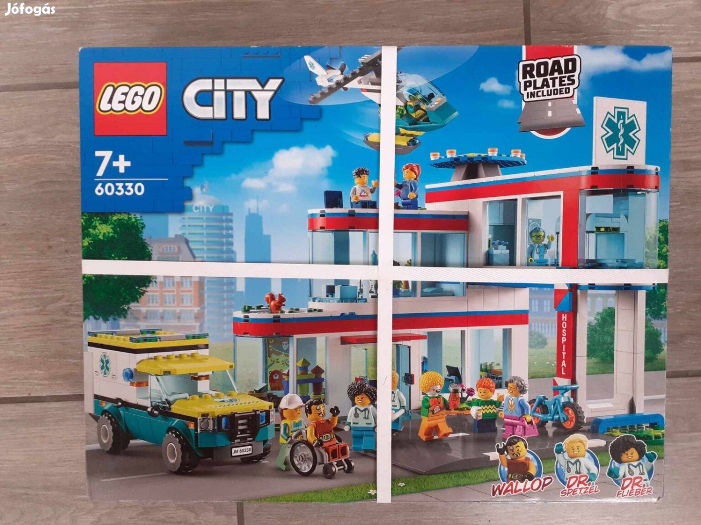 LEGO City 60330 Kórház új, bontatlan