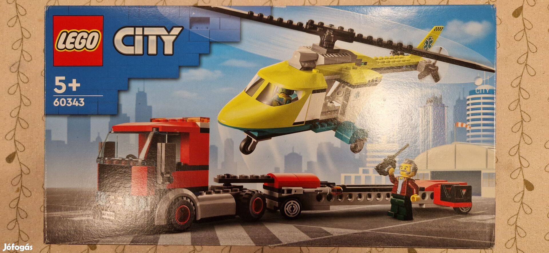 LEGO City 60343 Mentőhelikopteres szállítás