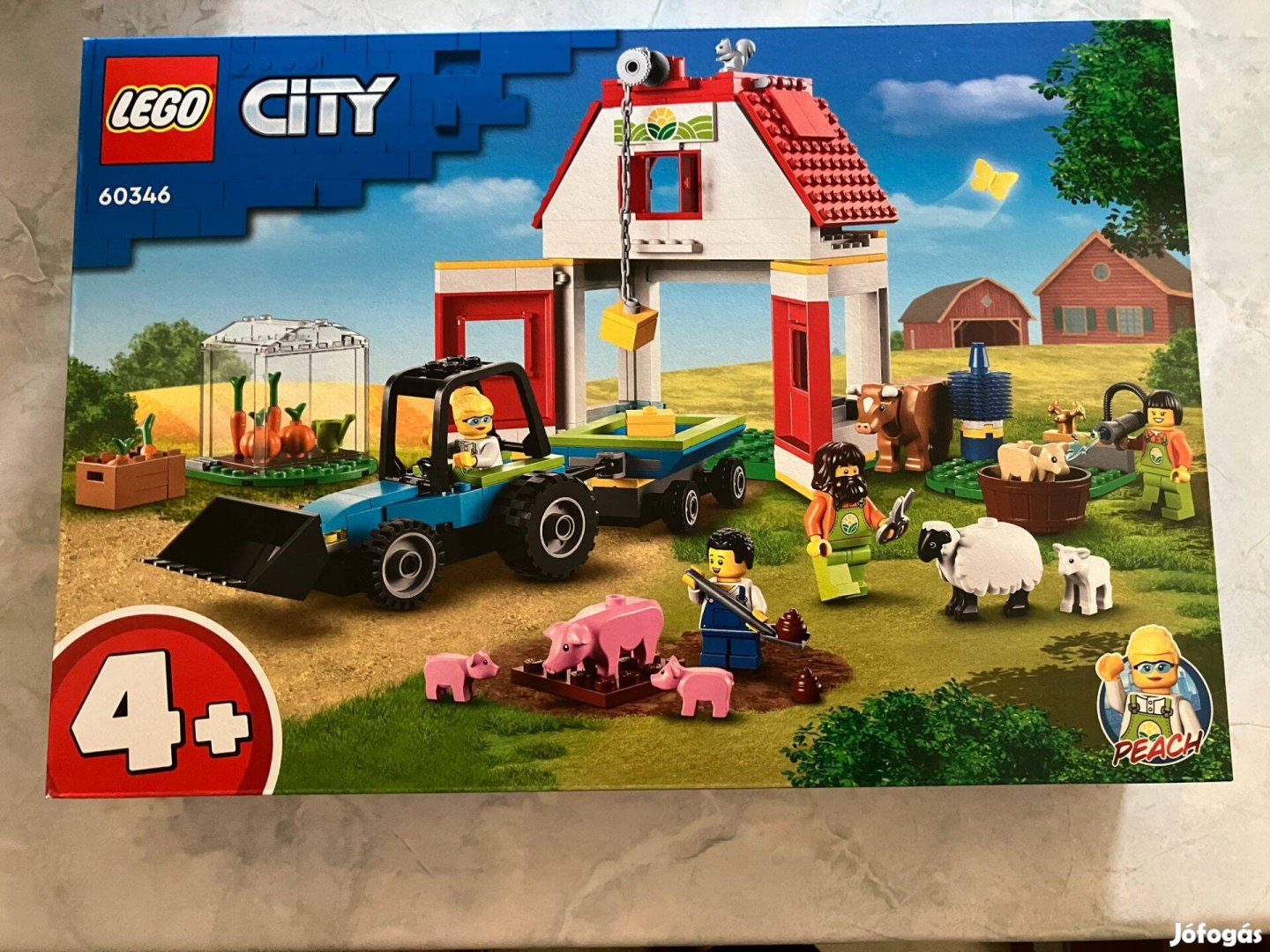 LEGO City 60346 - Pajta és háziállatok (új, bontatlan)