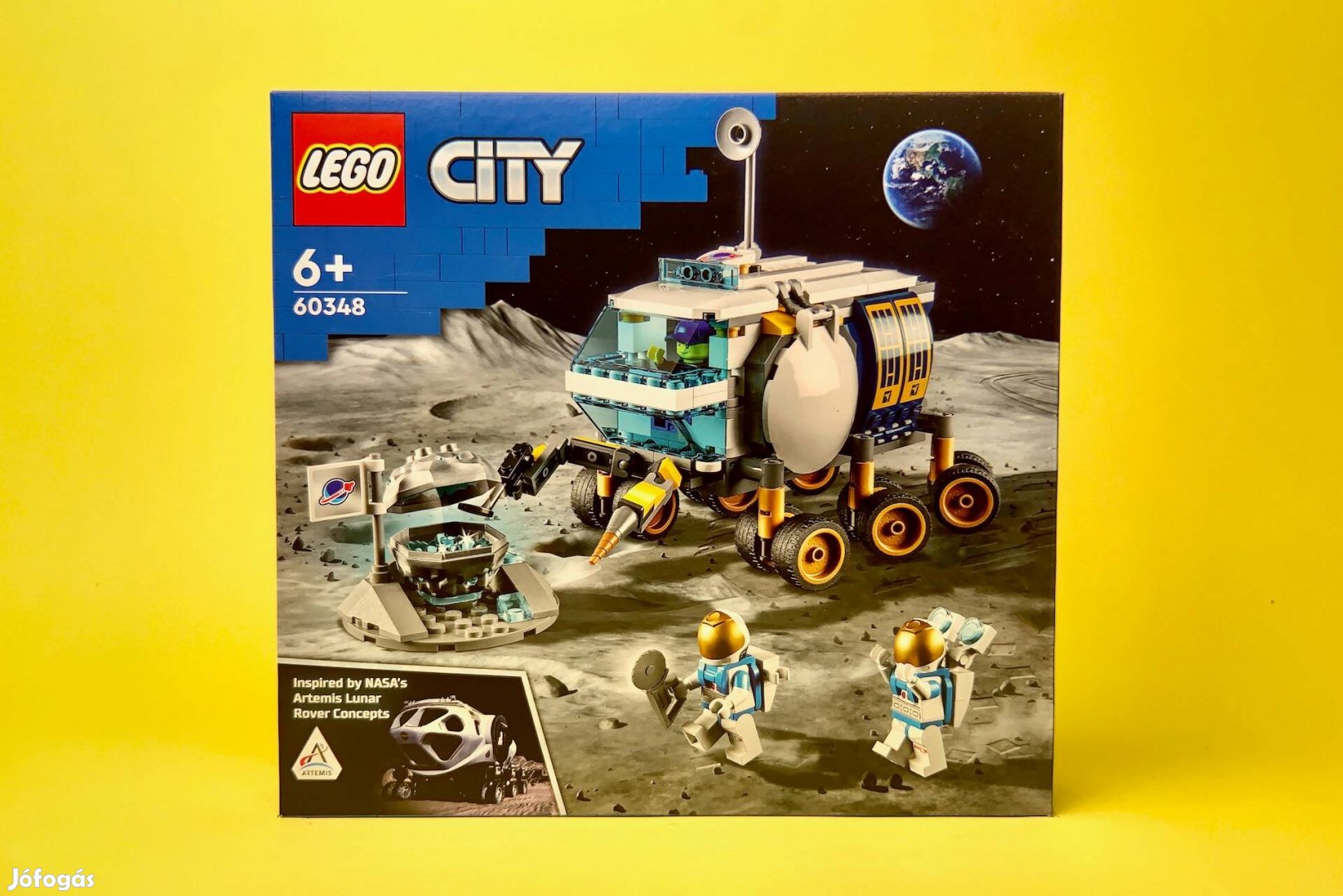 LEGO City 60348 Lunar Roving Vehicle, Új, Bontatlan
