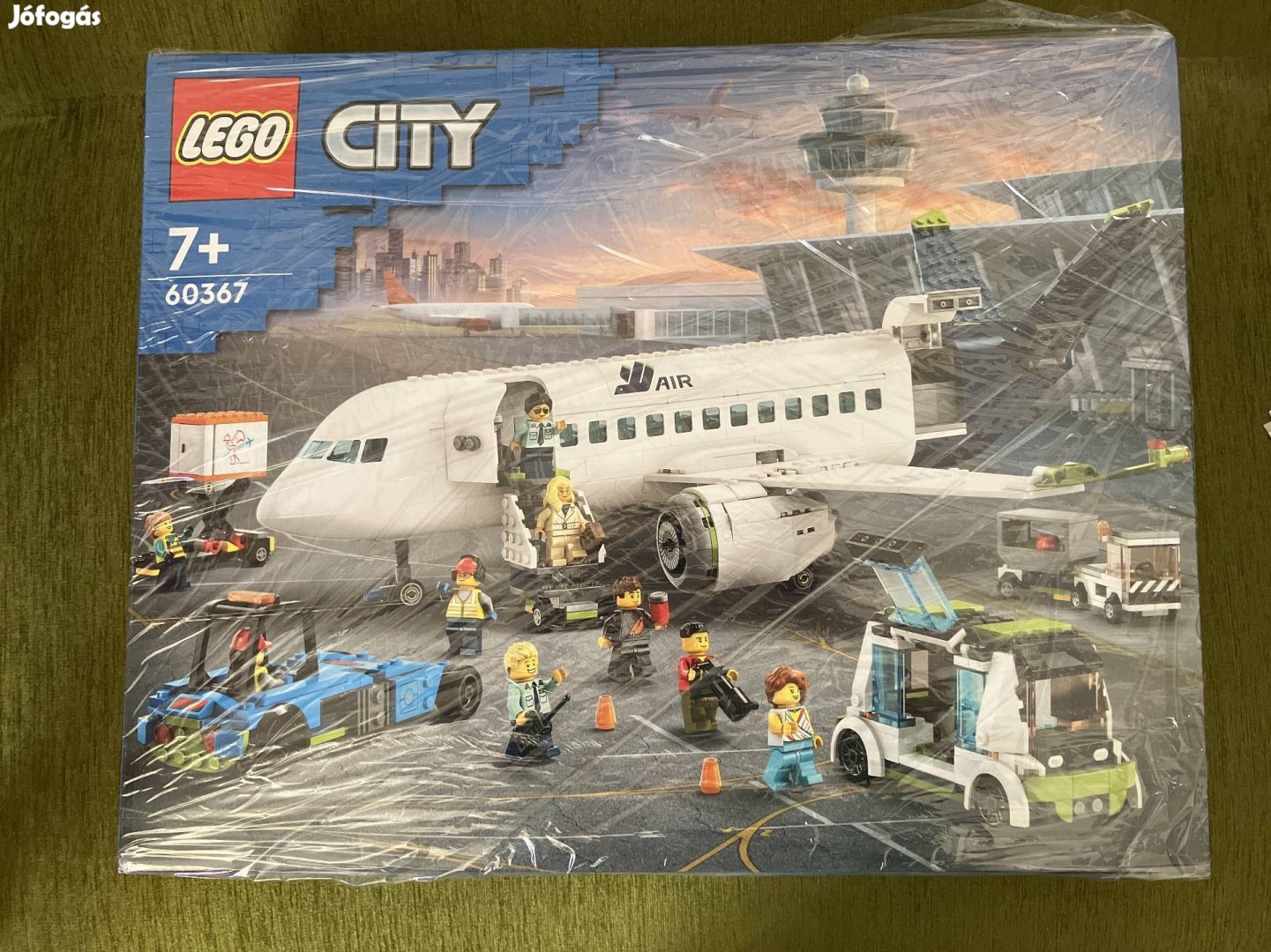 LEGO City 60367 - Utasszállító repülőgép, új, bontatlan