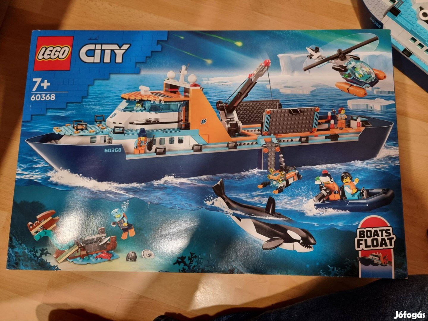 LEGO City 60368 Sarkkutató hajó