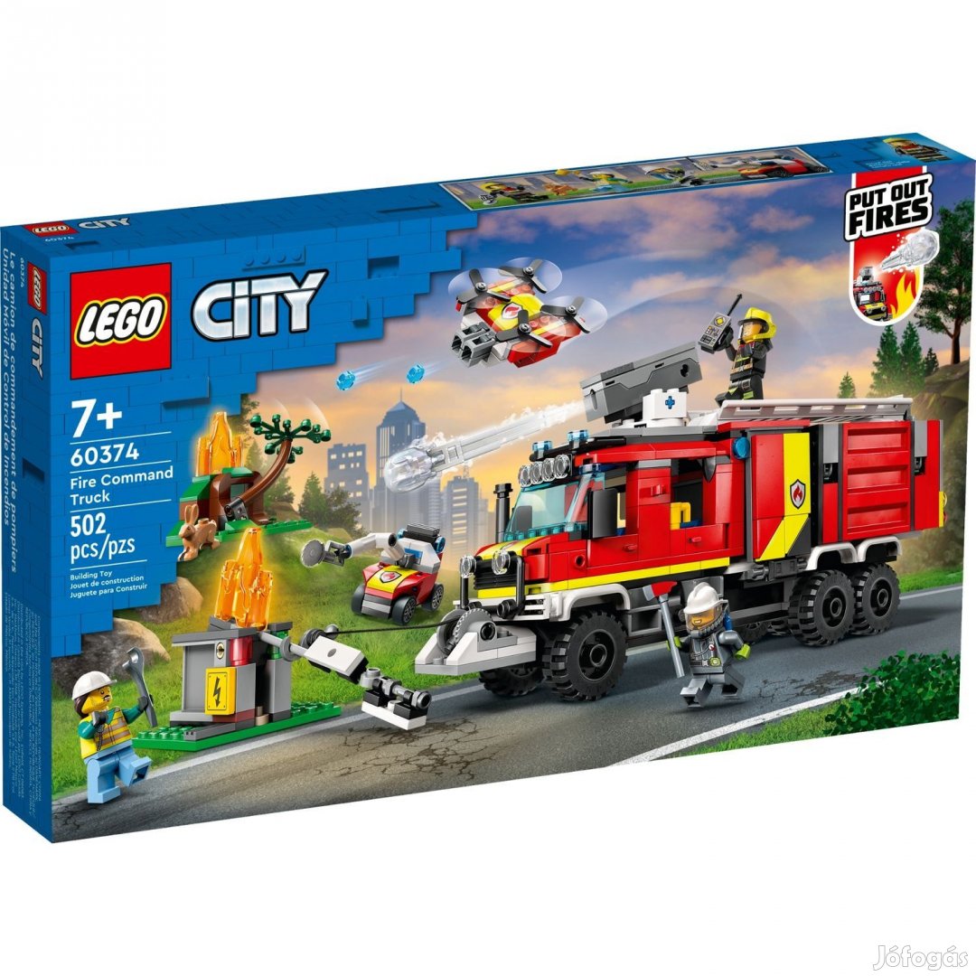 LEGO City 60374 Tűzvédelmi teherautó - 60374