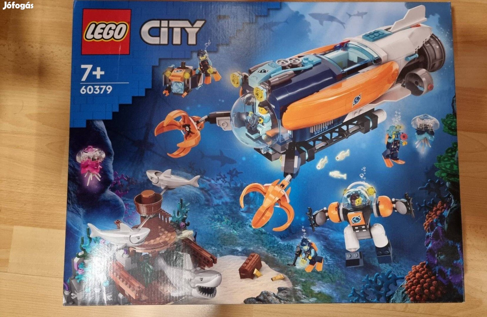 LEGO City 60379 Mélytengeri kutató tengeralattjáró