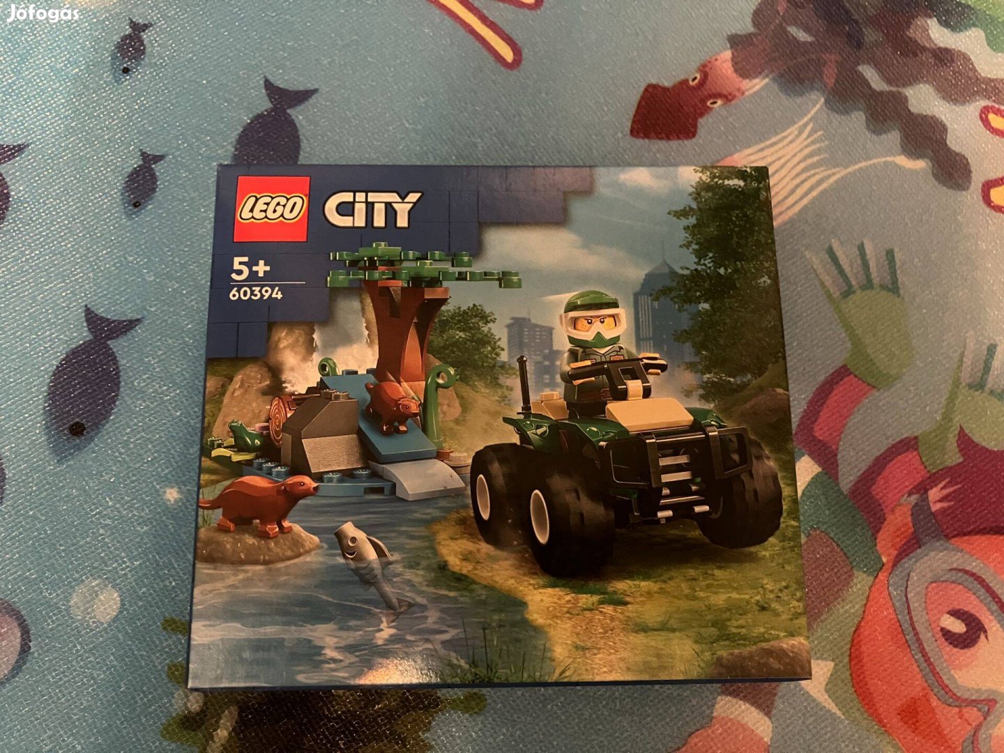 LEGO City 60394 - ATV és vidra lak (új, bontatlan)