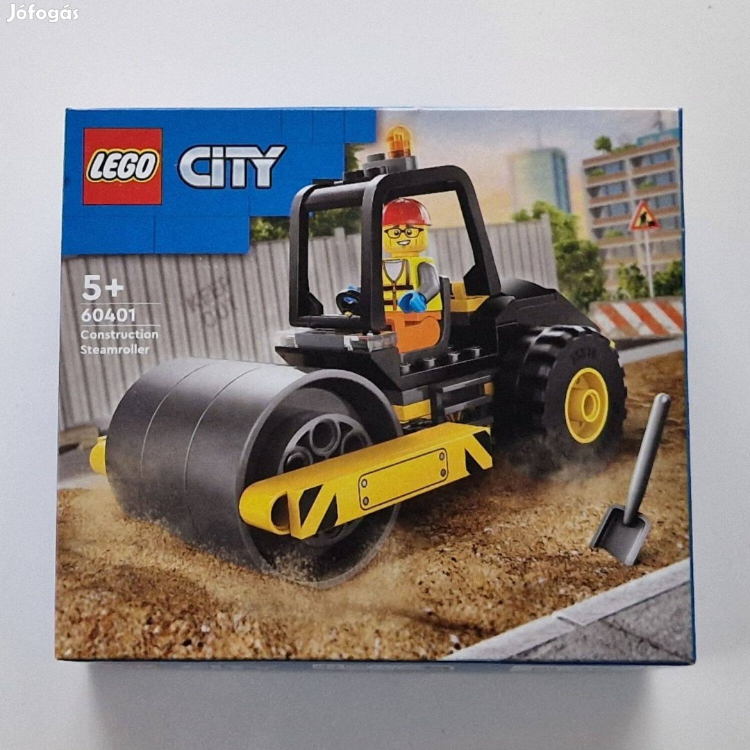 LEGO City 60401 Építőipari úthenger