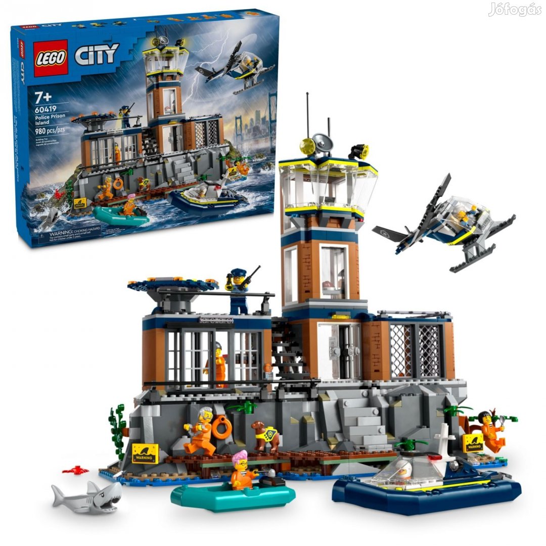 LEGO City 60419 CITY 60419 Börtönsziget